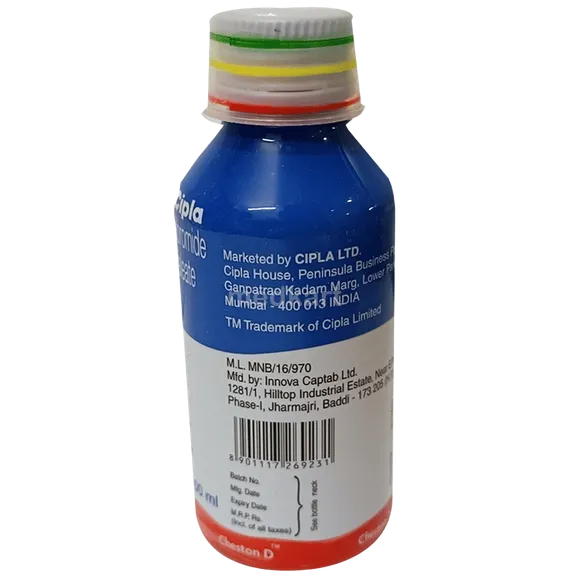 cheston d syrup 100 ml